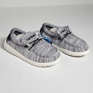 NWOT- TODDLER BOYS Hey Dude, Gray